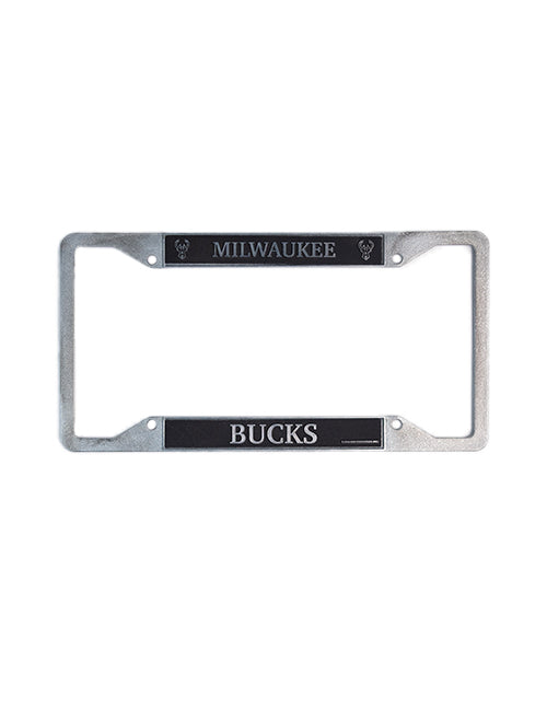 Rico Pewter Milwaukee Bucks License Plate Frame