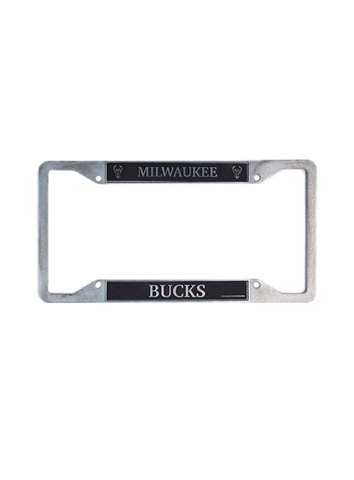 Rico Pewter Milwaukee Bucks License Plate Frame