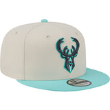 New Era 9Fifty Color Pack Two-Toned Milwaukee Bucks Snapback Hat-right