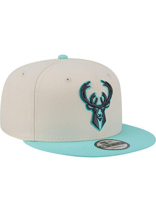 New Era 9Fifty Color Pack Two-Toned Milwaukee Bucks Snapback Hat-right