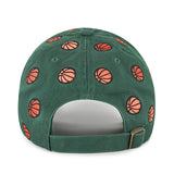 '47 Brand Confetti Basketball Clean Up Milwaukee Bucks Adjustable Hat-back