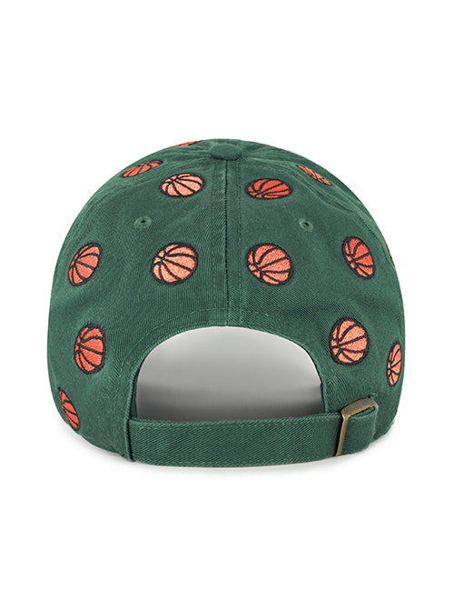 '47 Brand Confetti Basketball Clean Up Milwaukee Bucks Adjustable Hat-back
