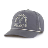 '47 Brand Canyon Ranchero Rope Hitch Milwaukee Bucks Adjustable Hat-front