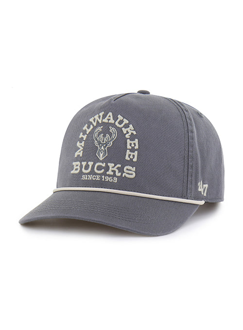 '47 Brand Canyon Ranchero Rope Hitch Milwaukee Bucks Adjustable Hat-front