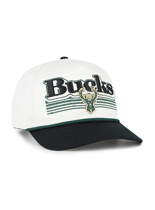 '47 Brand Script Fade Rope Hitch Milwaukee Bucks Adjustable Hat-right