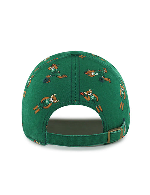 Youth '47 Brand Prinfetti Milwaukee Bucks Clean Up Adjustable Hat-back