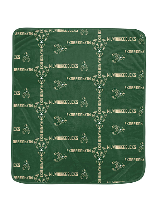 Pegasus Sports 60" x 70" Milwaukee Bucks Blanket
