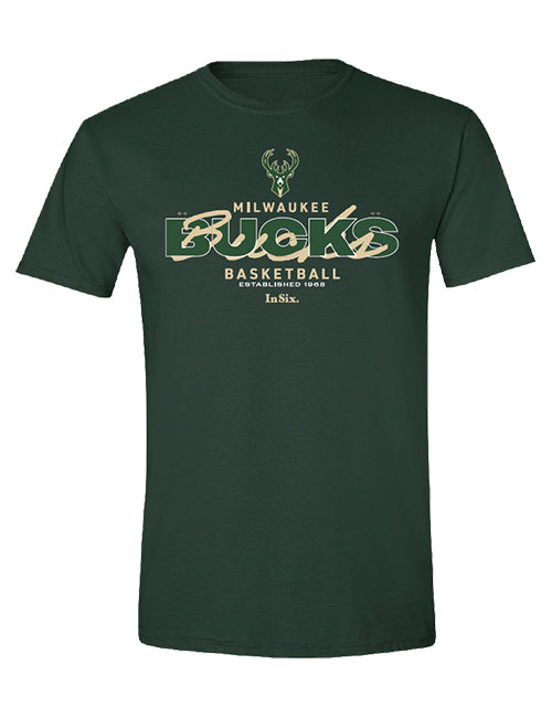Bucks In Six Double Double Milwaukee Bucks T-Shirt