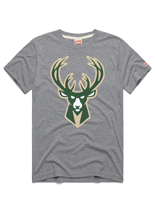 Homage Hand Drawn Milwaukee Bucks Icon T-Shirt