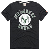 Homage Retro Ball Milwaukee Bucks T-Shirt