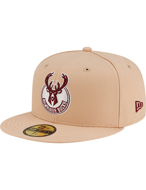 New Era 59Fifty Global 2x Milwaukee Bucks Fitted Hat-left