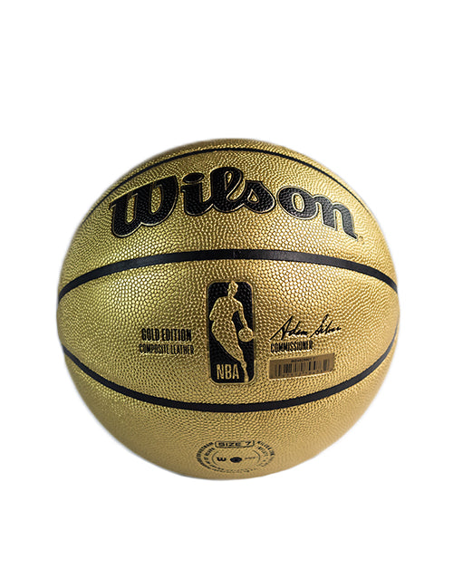 Wilson Gold Edition Milwaukee Bucks Basketball-back