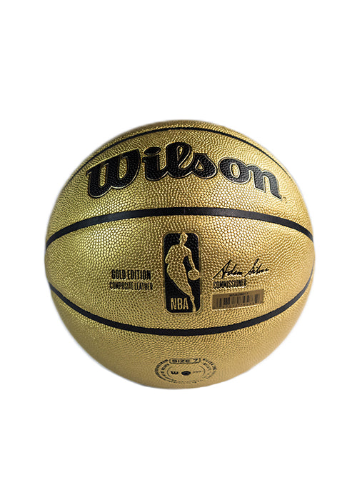 Wilson Gold Edition Milwaukee Bucks Basketball-back