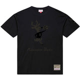 Mitchell & Ness HWC '68 Phantom Black Milwaukee Bucks T-Shirt-front