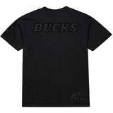 Mitchell & Ness HWC '68 Phantom Black Milwaukee Bucks T-Shirt-back