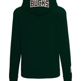 Women's Pro Standard Classic Milwaukee Bucks Green Sweatshirt