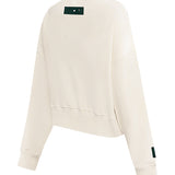 Women's Pro Standard Triple Tonal Milwaukee Bucks Crewneck Sweatshirt-angled back