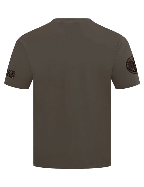 Pro Standard Neutral Brown Milwaukee Bucks Drop Shoulder T-Shirt-back