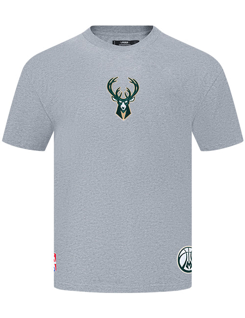 Pro Standard Wingspan Milwaukee Bucks Drop Shoulder T-Shirt-front