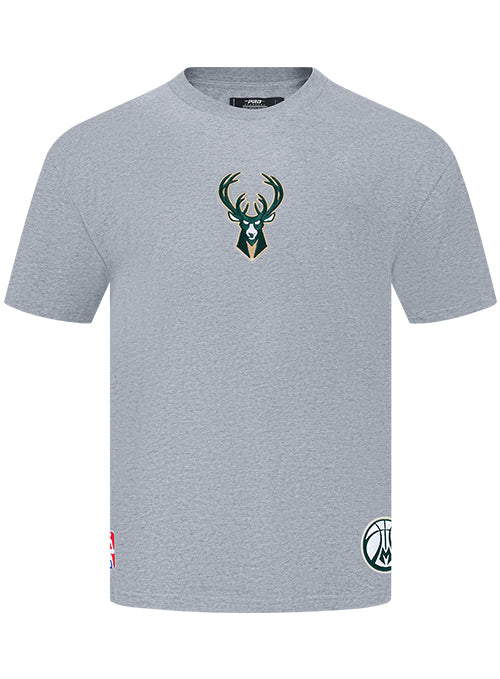 Pro Standard Wingspan Milwaukee Bucks Drop Shoulder T-Shirt-front