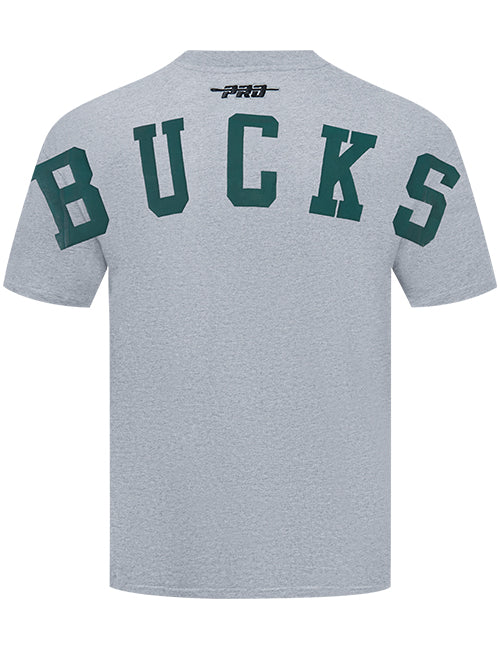 Pro Standard Wingspan Milwaukee Bucks Drop Shoulder T-Shirt-back