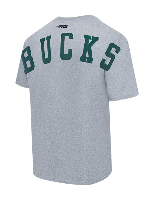 Pro Standard Wingspan Milwaukee Bucks Drop Shoulder T-Shirt-angled back