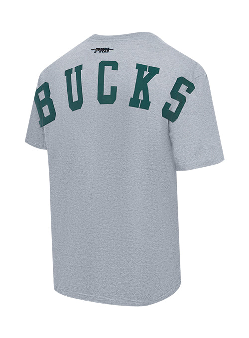 Pro Standard Wingspan Milwaukee Bucks Drop Shoulder T-Shirt-angled back