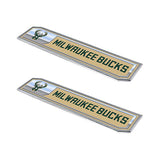 Logo Brands Milwaukee Bucks 2-Pack Emblem Decal