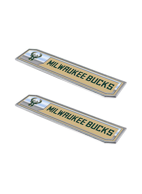 Logo Brands Milwaukee Bucks 2-Pack Emblem Decal