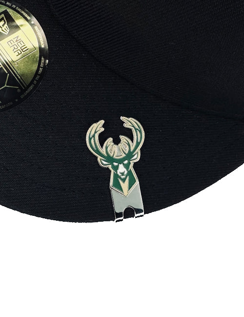 Pro Specialties Group Icon Logo Milwaukee Bucks Hat Clip