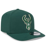 New Era 9Fifty A-Frame Team Color Milwaukee Bucks Snapback Hat-right