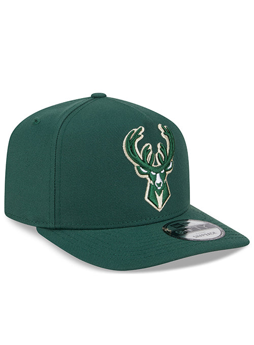 New Era 9Fifty A-Frame Team Color Milwaukee Bucks Snapback Hat-right