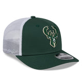 New Era 9Seventy Team Color Milwaukee Bucks Stretch Snapback Trucker Hat-right