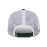 New Era 9Seventy Team Color Milwaukee Bucks Stretch Snapback Trucker Hat-back