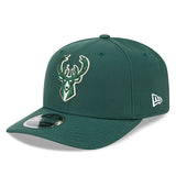 New Era 9Seventy Team Color Milwaukee Bucks Snapback Hat-left