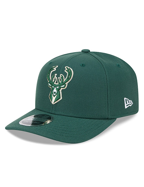 New Era 9Seventy Team Color Milwaukee Bucks Snapback Hat-left