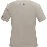 Women's Pro Standard Classic Icon Taupe Milwaukee Bucks T-Shirt-back