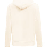 Women's Pro Standard Classic Icon Eggshell Milwaukee Bucks Hooded Sweatshirt-back