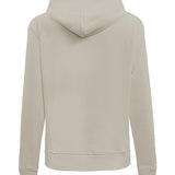 Women's Pro Standard Classic Icon Taupe Milwaukee Bucks Hooded Sweatshirt- back