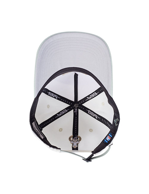 Pro Standard Stamped Pinch Front Milwaukee Bucks Adjustable Hat-UV