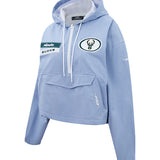 Women's Pro Standard Work In Pro Milwaukee Bucks Anarok Hooded Sweatshirt