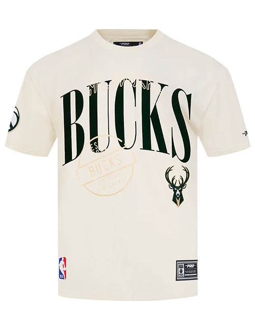 Pro Standard Stamped Milwaukee Bucks T-Shirt-front