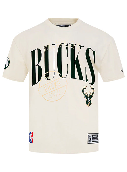 Pro Standard Stamped Milwaukee Bucks T-Shirt-front