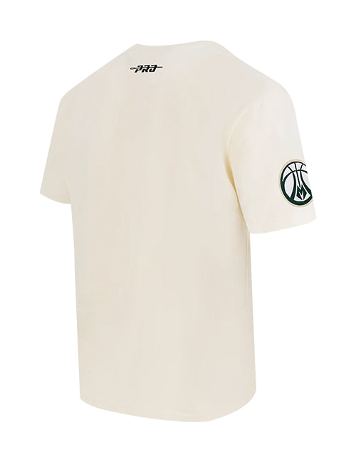 Pro Standard Stamped Milwaukee Bucks T-Shirt-angled back