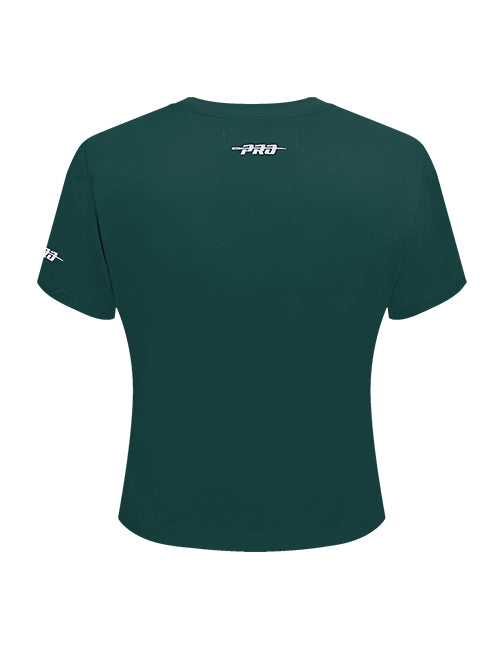 Women's Pro Standard Stamped Milwaukee Bucks Slim T-Shirt-back