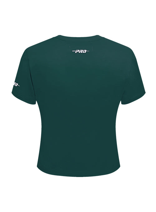 Women's Pro Standard Stamped Milwaukee Bucks Slim T-Shirt-back