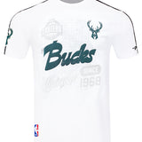 Pro Standard Mapped Out Milwaukee Bucks T-Shirt-front