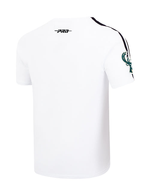 Pro Standard Mapped Out Milwaukee Bucks T-Shirt-angled back