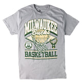 Sports Design Sweden Basketball Hoops Milwaukee Bucks T-Shirt