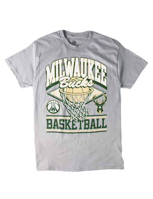 Sports Design Sweden Basketball Hoops Milwaukee Bucks T-Shirt